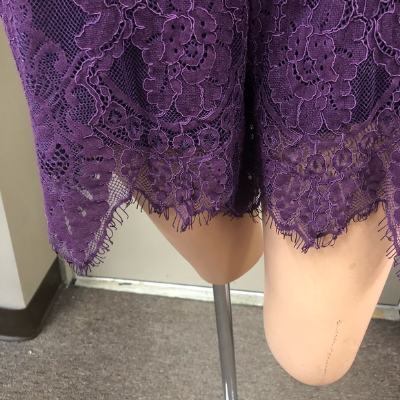 Xhilaration short outfit with long lace sleeves size medium - Picture 3 of 8